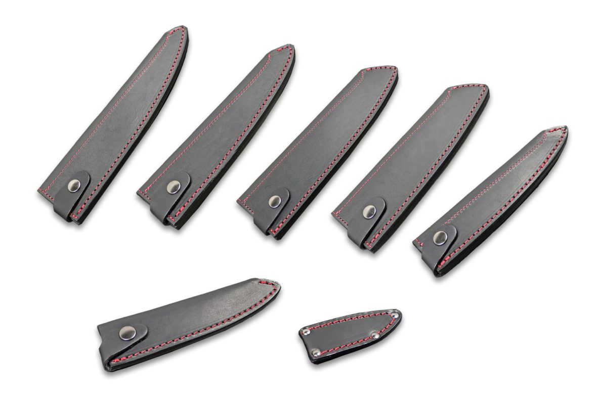 LEATHER SHEATHS for Chef's Knives